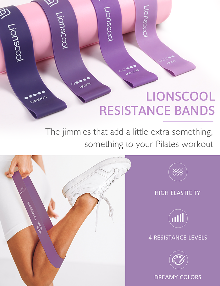 LIONSCOOL PILATES RING SET - Purple LIONSCOOL