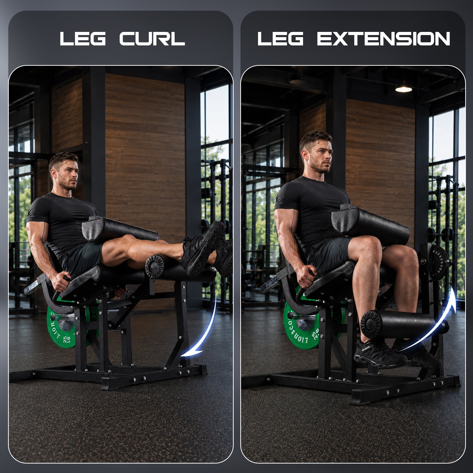 Lionscool Seated Curl Extension Machine LIONSCOOL