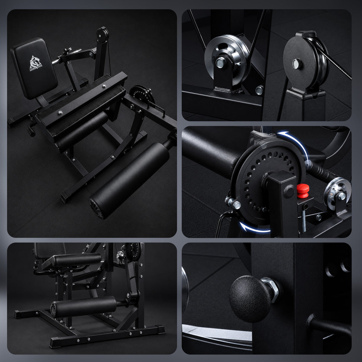 Lionscool Seated Curl Extension Machine LIONSCOOL