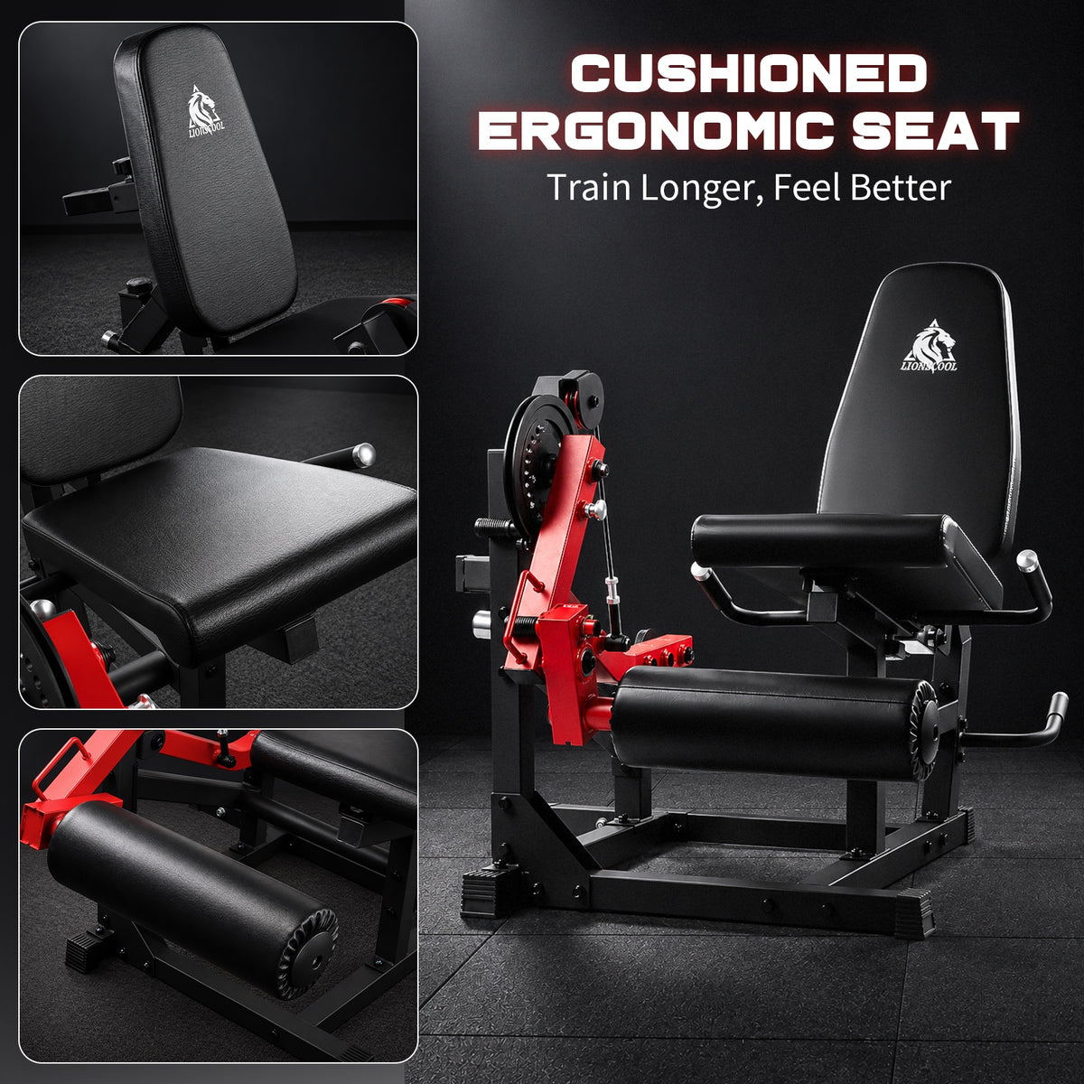 LIONSCOOL KAIROS Leg Extension & Curl Machine