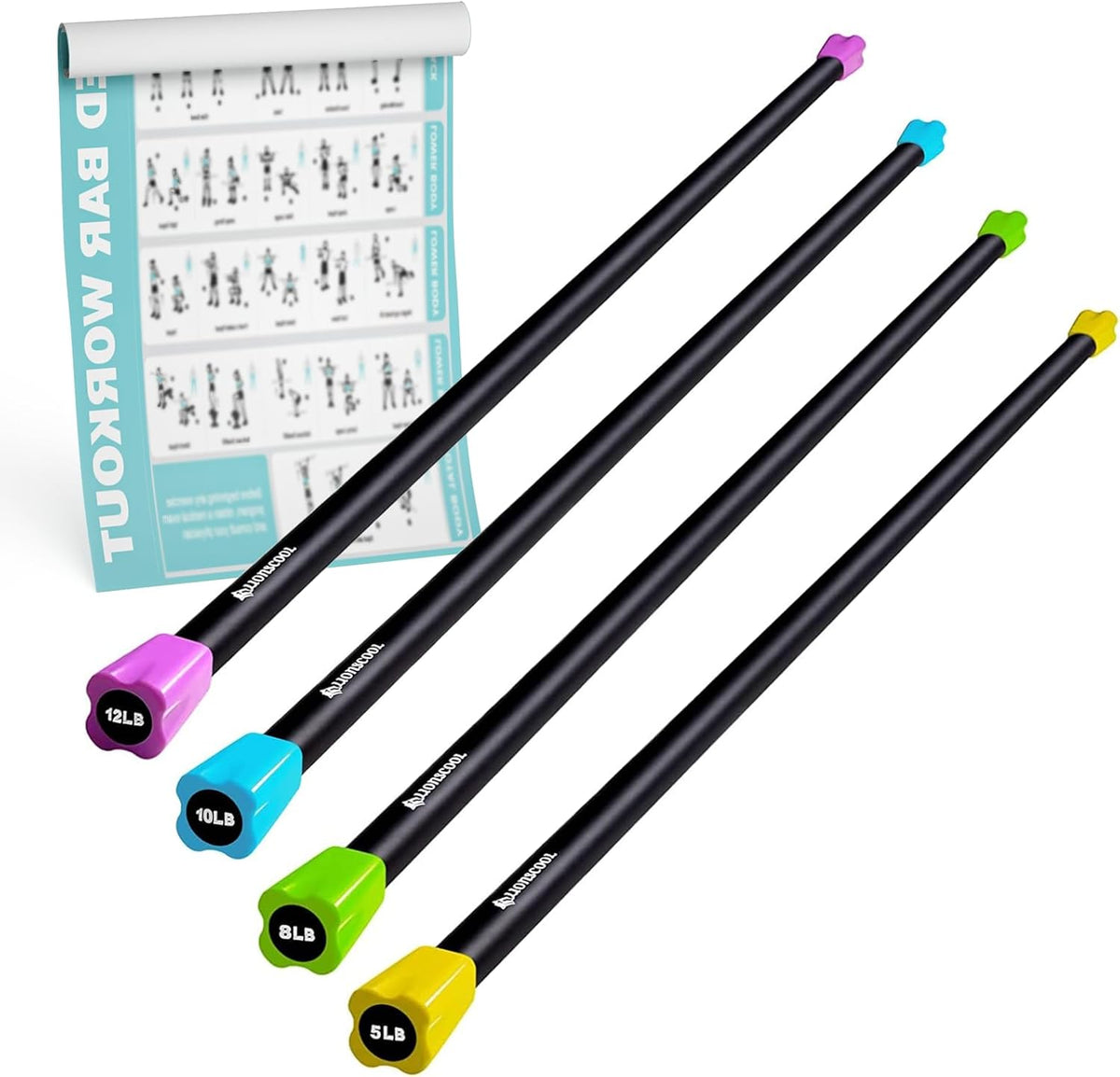 Workout Weighted Bar (5+8+10+12LB)